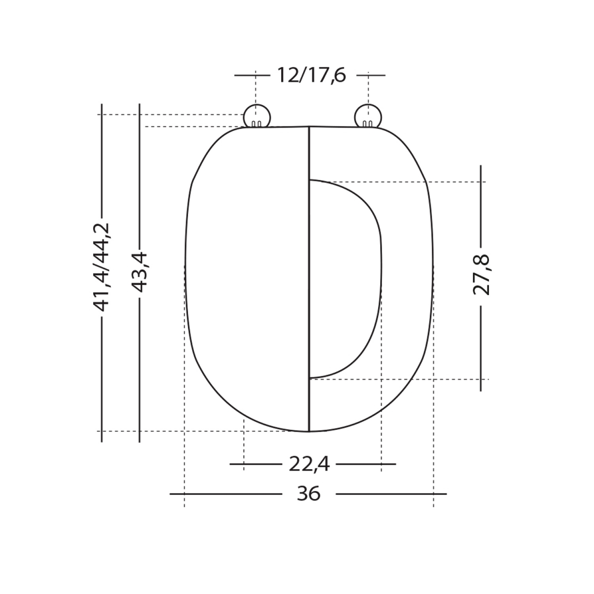 Ambient photos of White Toilet Seat Lid For Victoria Model