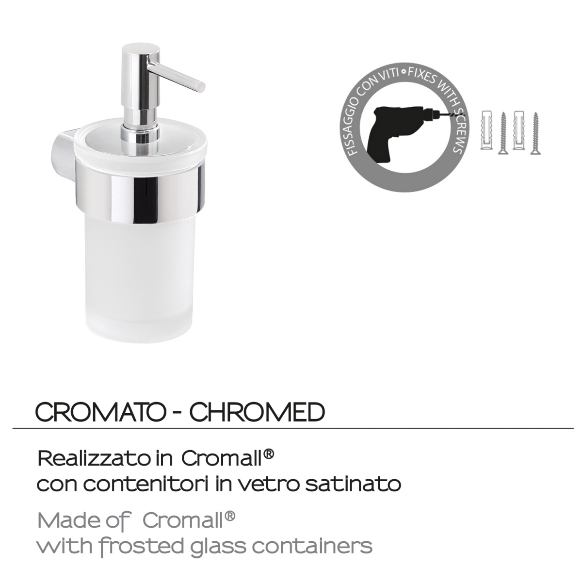 Umgebungsfotos des Pirenei Chrome Dispenser [51367]