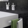 Photos d’ambiance de Pirenei Double Chrome Towel Rack [51382]