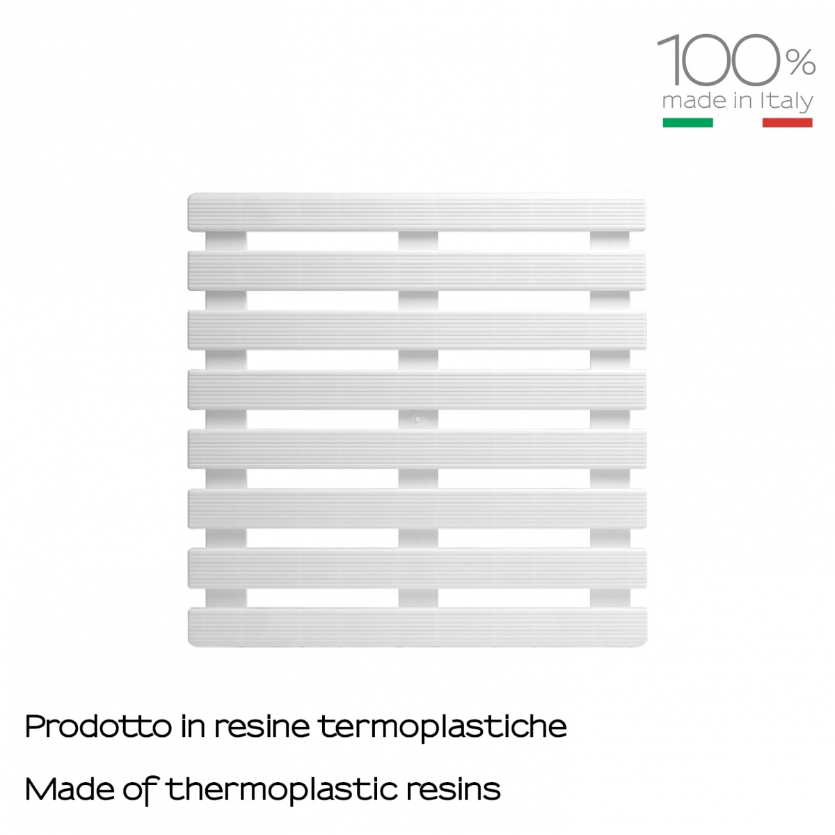 Foto da plataforma de duche 58X58 cm Lido branco