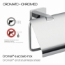 Umgebungsfotos des Atena Chrome Toilettenpapierhalters mit Deckel [51476]