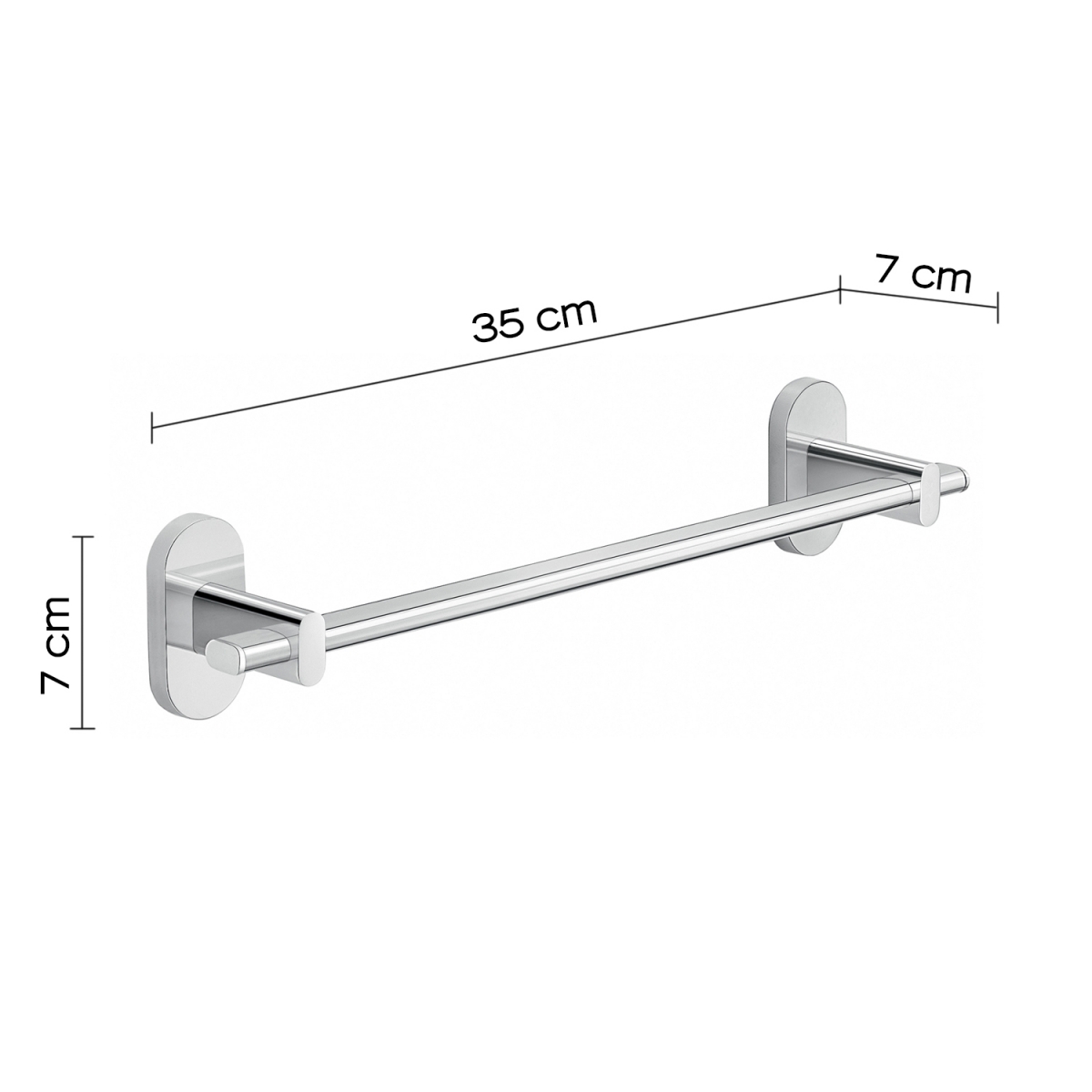 Photo of Towel Rack 35 Cm Febo Chrome