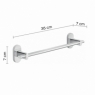 Photo of Towel Rack 35 Cm Febo Chrome
