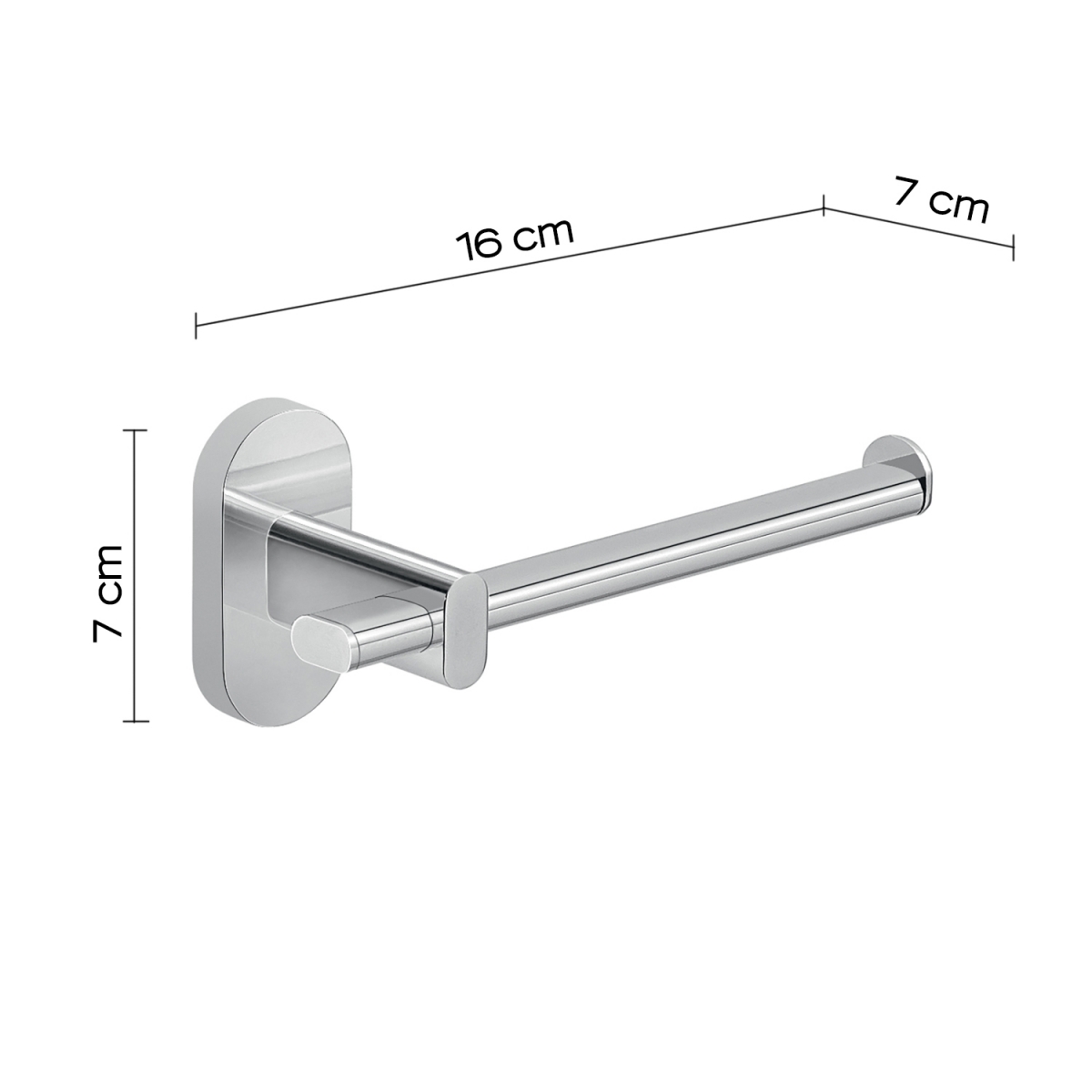 Umweltfotos des Febo Chrome Roll Holder [51496]