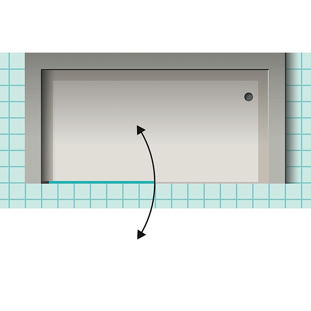 Hanoi ST bathtub screen - Telas de banheira - Marca Doccia