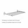 Photo of Febo Chrome Towel Rack