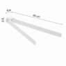 Ambient-Fotos des Pirenei Matte White Doppelhandtuchhalters [51582]
