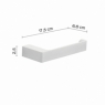 Environment photos of Pirenei Matte White Roll Holder [51587]