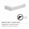 Pirenei Matte White Roll-Halter
