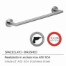 Photo of Towel Rack 45 Cm Project Brushed Chrome