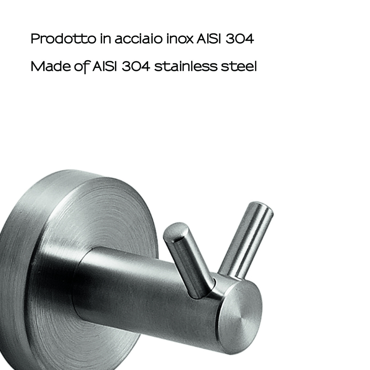 Projet de cintre double chrome brossé