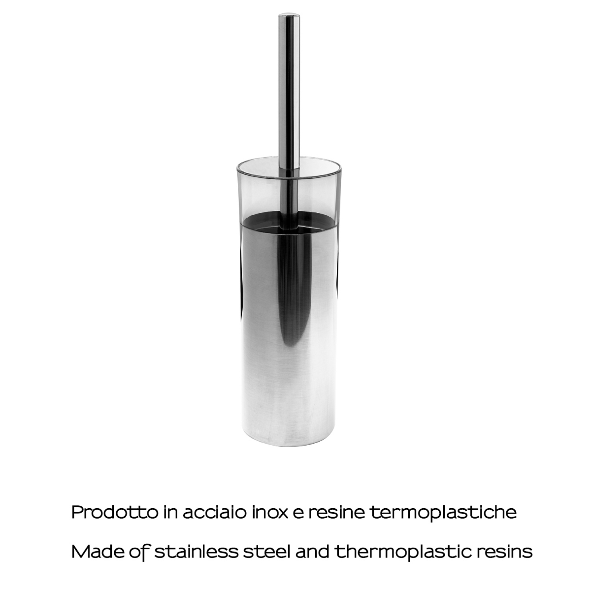 Betty Chrome Porte-Brosse Toilette