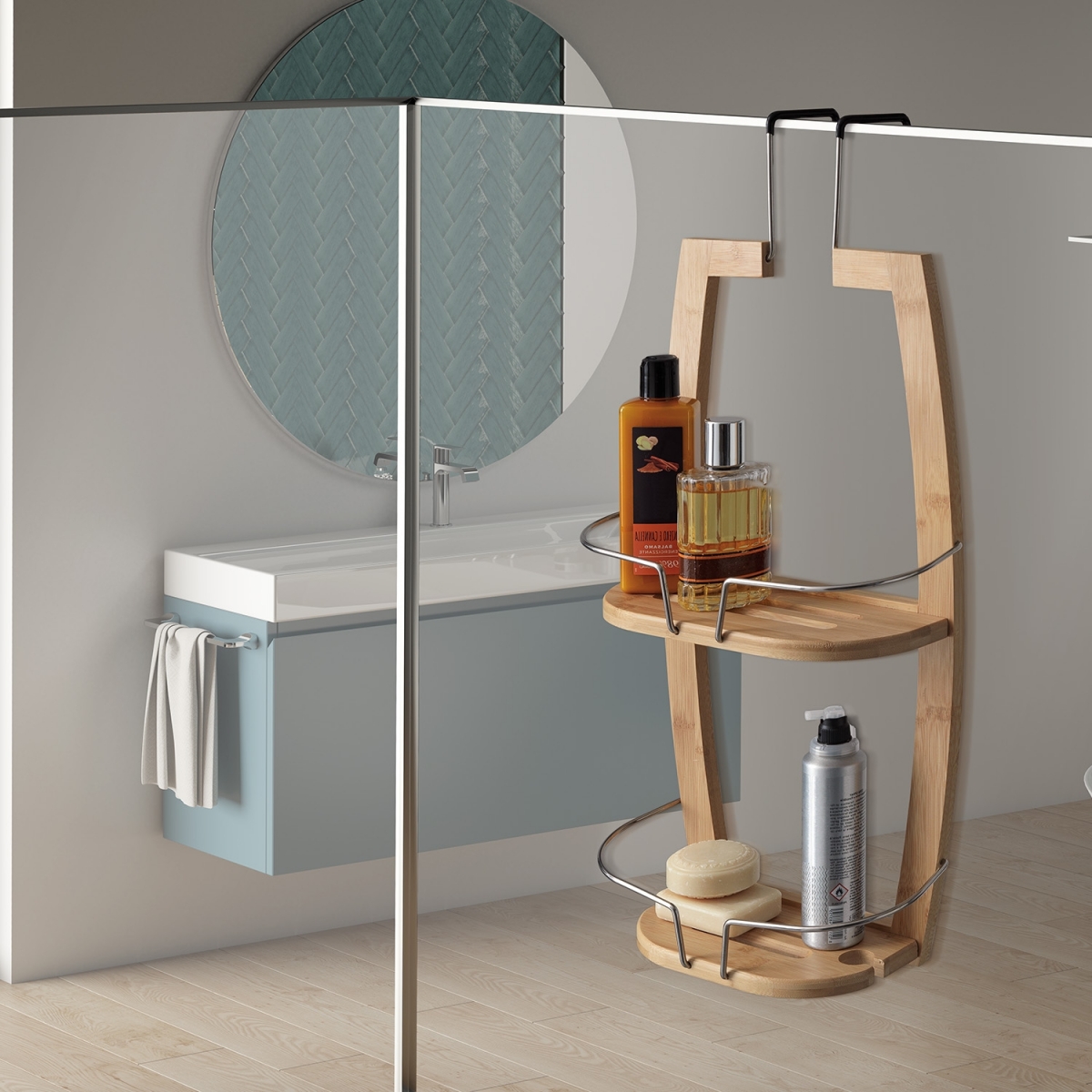 Fotos ambiente de Portaobjetos Madera Para Colgar Nature Natural