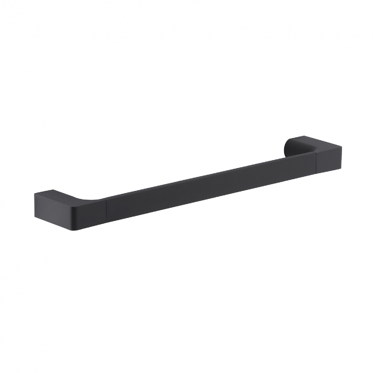 Ambient photos of Pirenei Set 4 Pz. (Towel rack 35Cm, Towel holder, Hanger, Ring) Matte Black [51690]