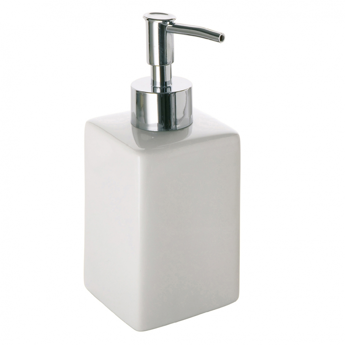 Verveine Environnement Photos Set 4 Pz. (Distributeur, Porte-brosse à dents, Porte-savon, Brosse de toilette) Blanc [51698]