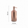 Elettra ambient photos Set 4 Pz. (Dispenser, Toothbrush holder, Soap dish, Toilet brush) Copper [51753]