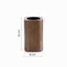 Dafne Ambient Photos Set 4 Pz. (Dispenser,Toothbrush holder,Soap dish,Toilet brush) Walnut [51764]