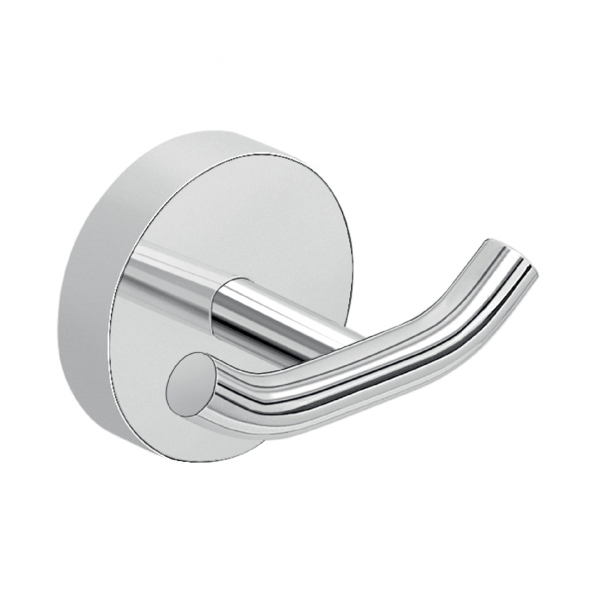 Eros set 4 Pz. (Toalheiro 45Cm, Toalheiro, Hanger, Anel) Cromado