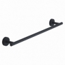Ambient photos of Eros Set 4 Pz. (Towel rack 45Cm, Towel holder, Hanger, Ring) Matte Black [51792]
