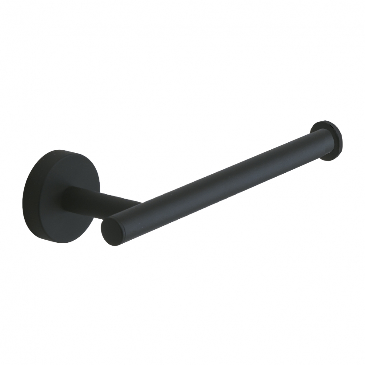 Ambient photos of Eros Set 4 Pz. (Towel rack 45Cm, Towel holder, Hanger, Ring) Matte Black [51794]