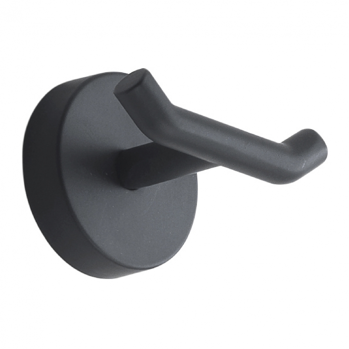 Ambient photos of Eros Set 4 Pz. (Towel rack 45Cm, Towel holder, Hanger, Ring) Matte Black [51796]