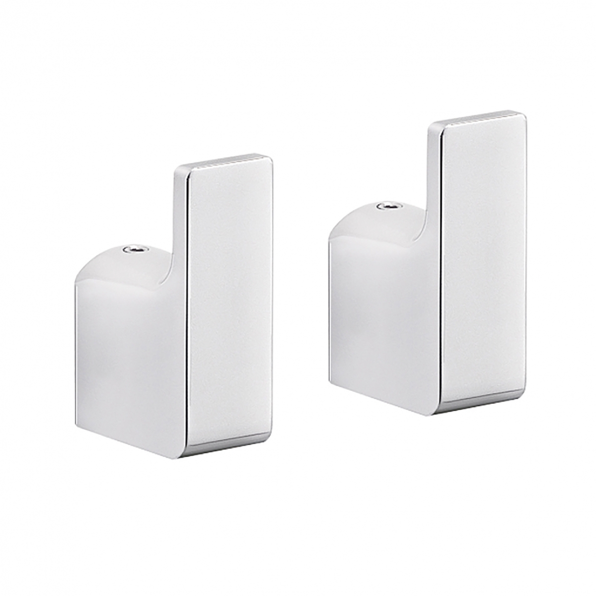 Ambient photos of Pirenei Set 4 Pz. (Towel rack 35Cm, Towel holder, Hanger, Ring) Chrome [51806]