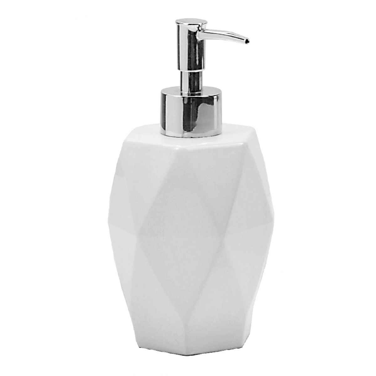Dalia ambient photos Set 4 Pz. (Dispenser, Toothbrush holder, Soap dish, Toilet brush) White [51816]