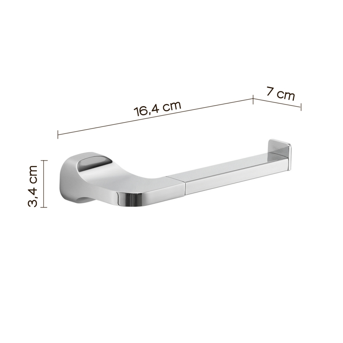 Image of Stelvio Chrome Roll Holder