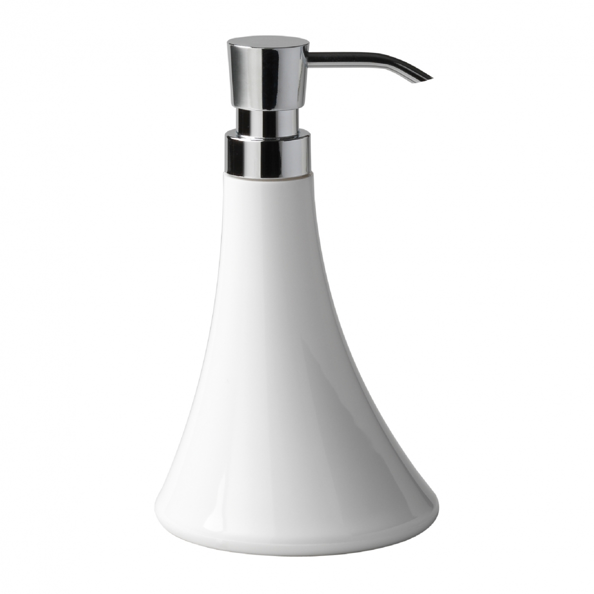 Fotos ambiente de Flou set 4 Pz. (Dispensador, Suporte para escova de dentes, Saboneteira, Escova de vaso sanitário) Branco [519