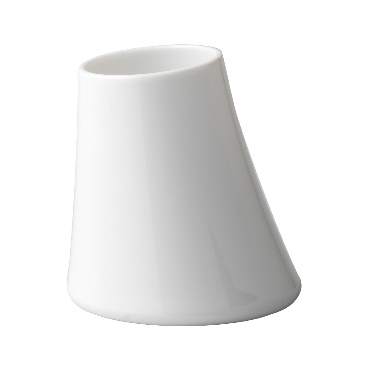 Ambient photos of Flou Set 4 Pz. (Dispenser, Toothbrush holder, Soap dish, Toilet brush) White [51965]