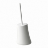 Ambient photos of Flou Set 4 Pz. (Dispenser, Toothbrush holder, Soap dish, Toilet brush) White [51967]