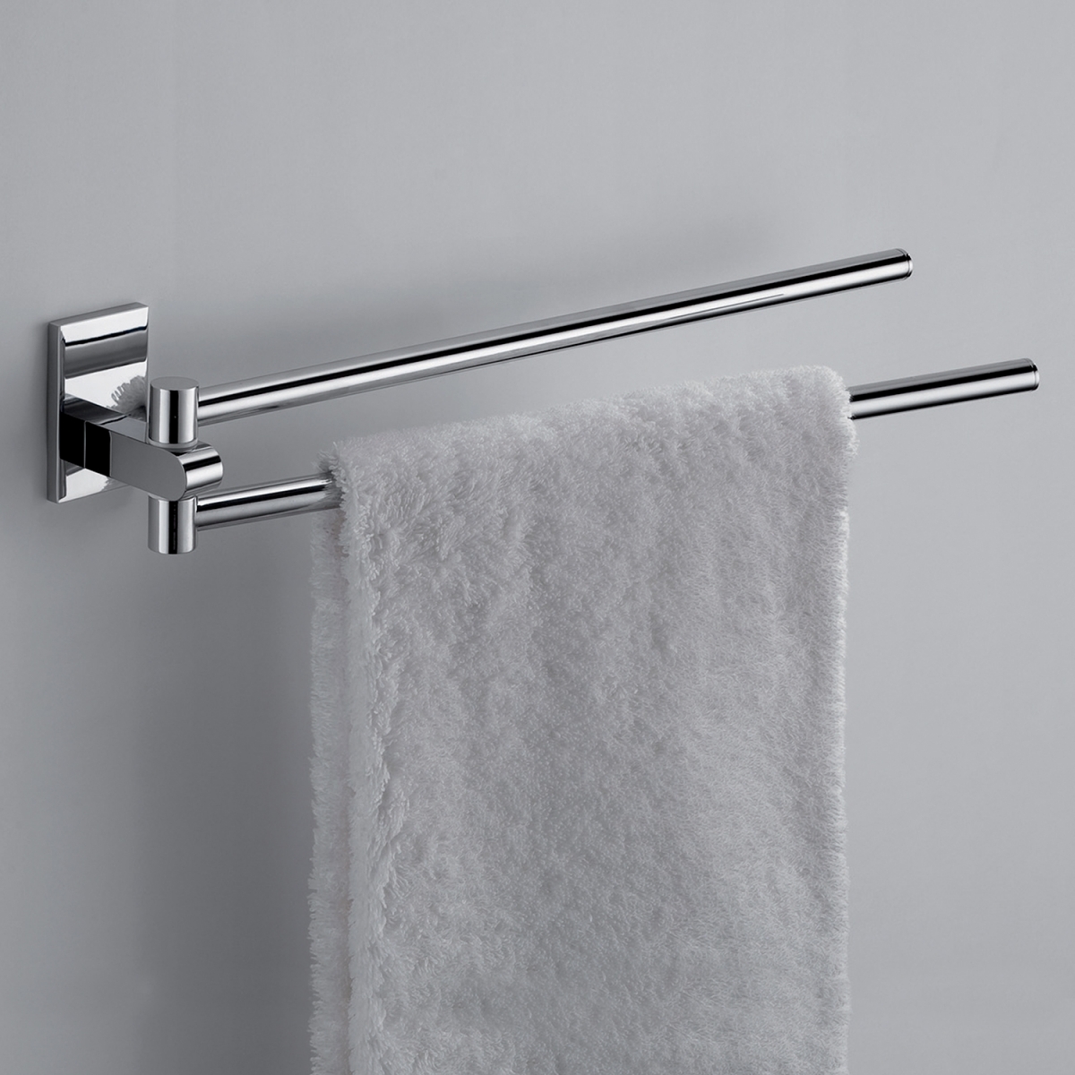 Photo de Maine Chrome Double Towel Rack