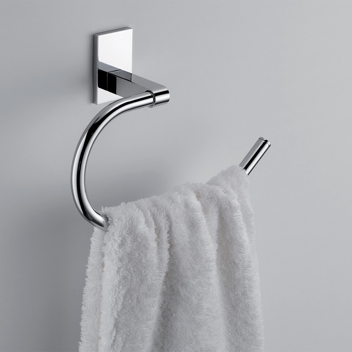 Ambient photos of Towel Rack Ring Maine Chrome [52004]
