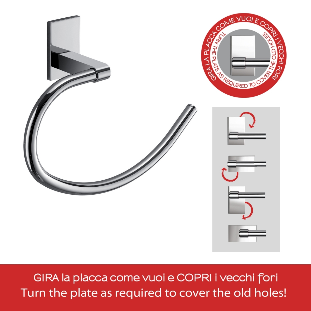 Fotos ambiente de Toalheiro Maine Chrome [52006]