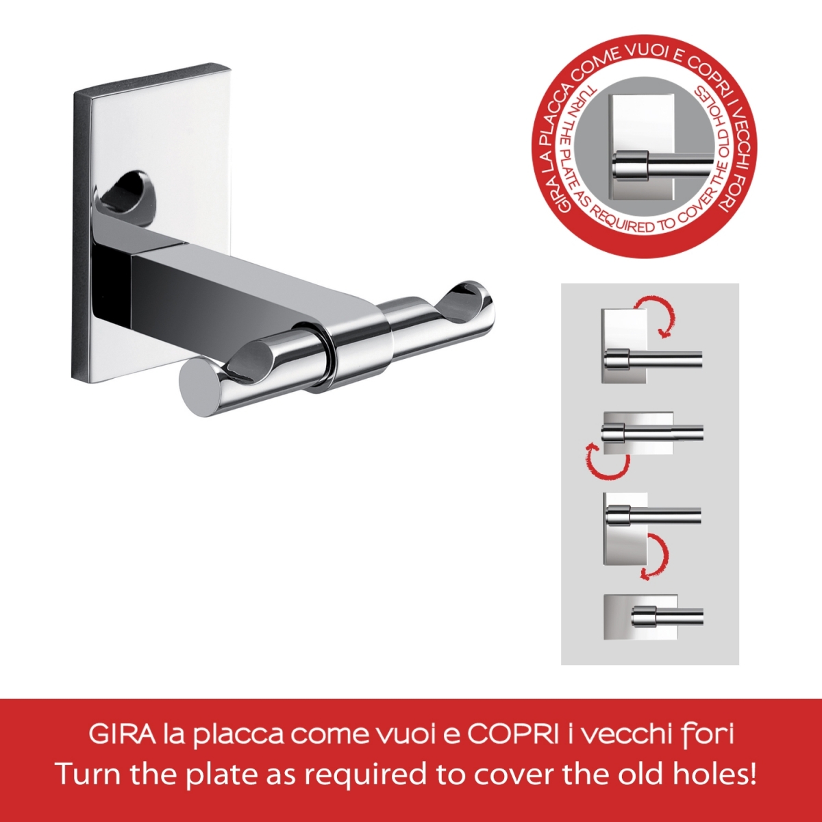 Fotos ambiente de Maine Chrome Double Hanger [52023]