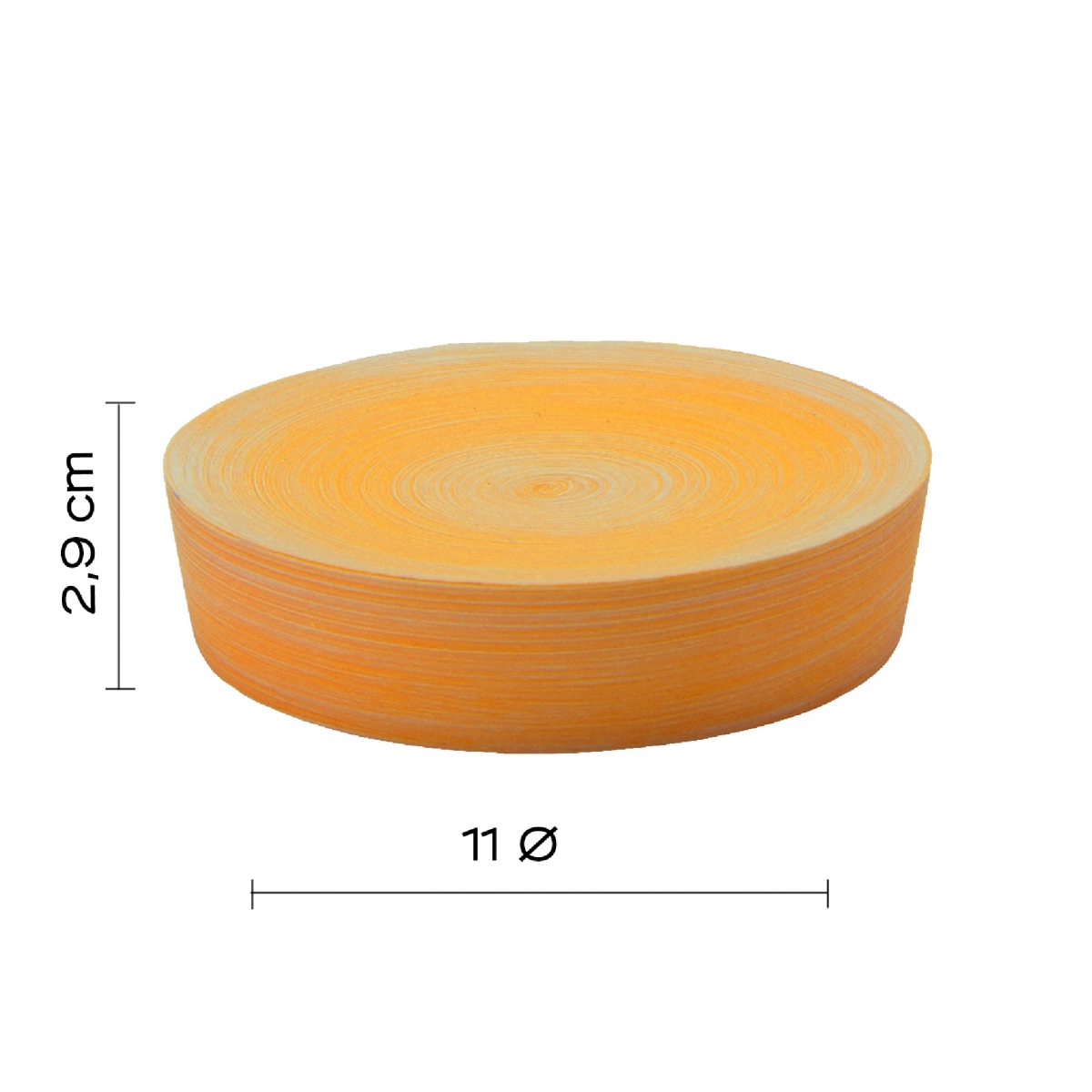 Ambient photos of Sole Set 4 Pz. (Dispenser,Toothbrush holder,Soap dish,Toilet brush) Orange [52039]