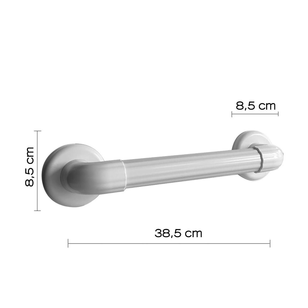 Asidero Friend 30 Cm White Environment Photos [52048]