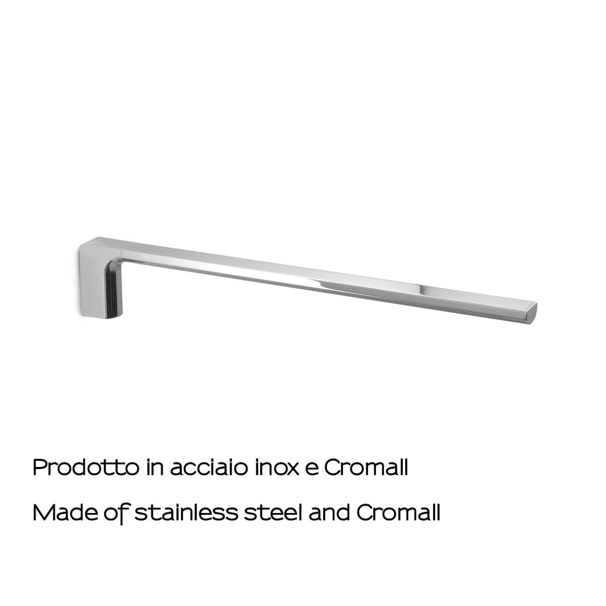 Ambient photos of Pirenei Chrome Fixed Towel Rack 1 Bar [52068]