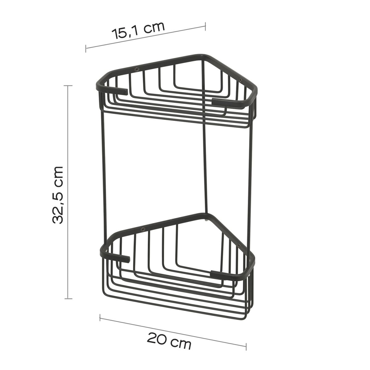 Photos ambiantes de la diapositive double angle noir mat [52079]
