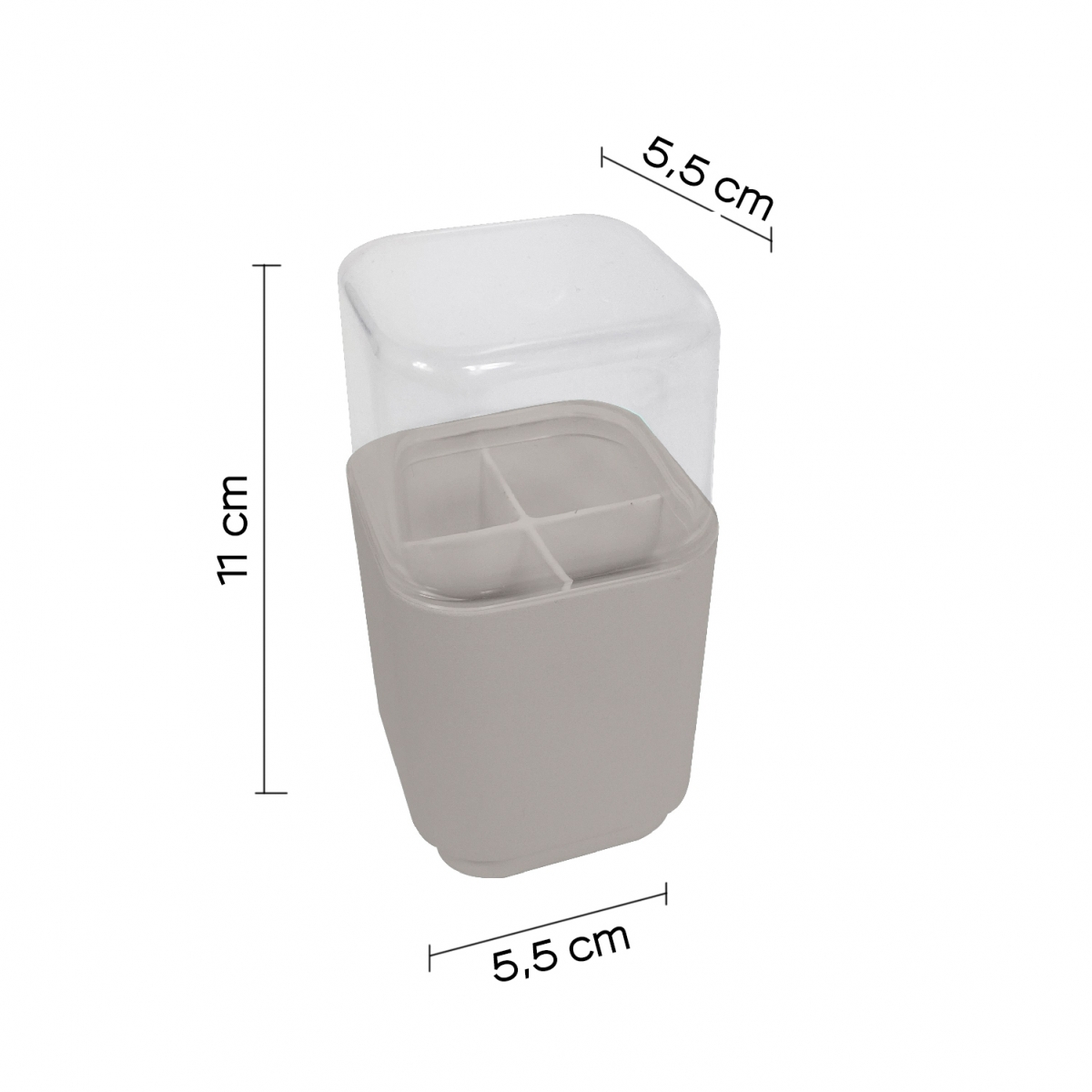 Porta Cabezales Para Cepillo Seventy Beige