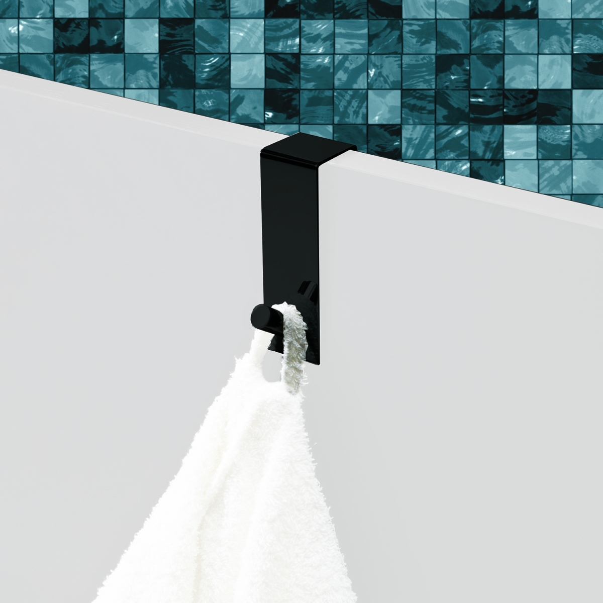 Photo de 40Mm Matte Black Door Hanger