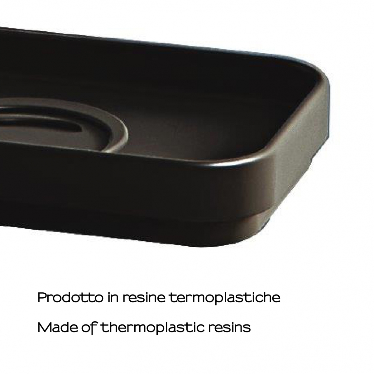 Umgebungsfotos der Seventy Matte Black Soap Dish [52102]