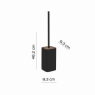 Photo of Ninfea Black-Bamboo Brush Holder