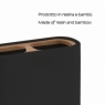 Portacepillos Ninfea Negro-Bambu