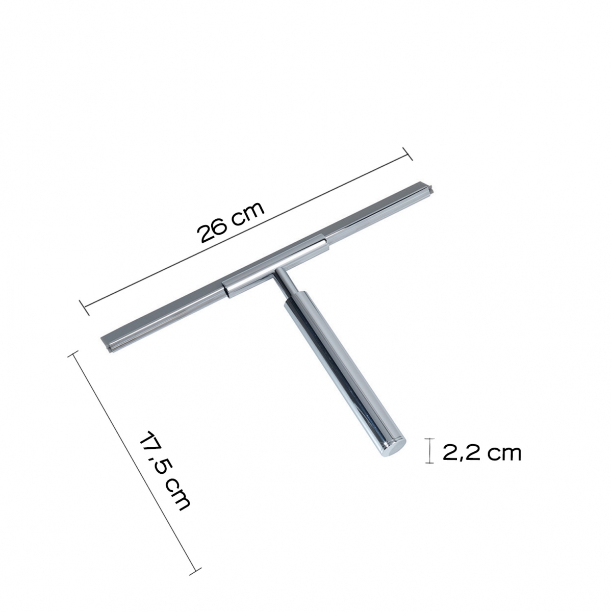 Thor set 2 Pz. (Limpador de Janelas, Hanger) Chrome