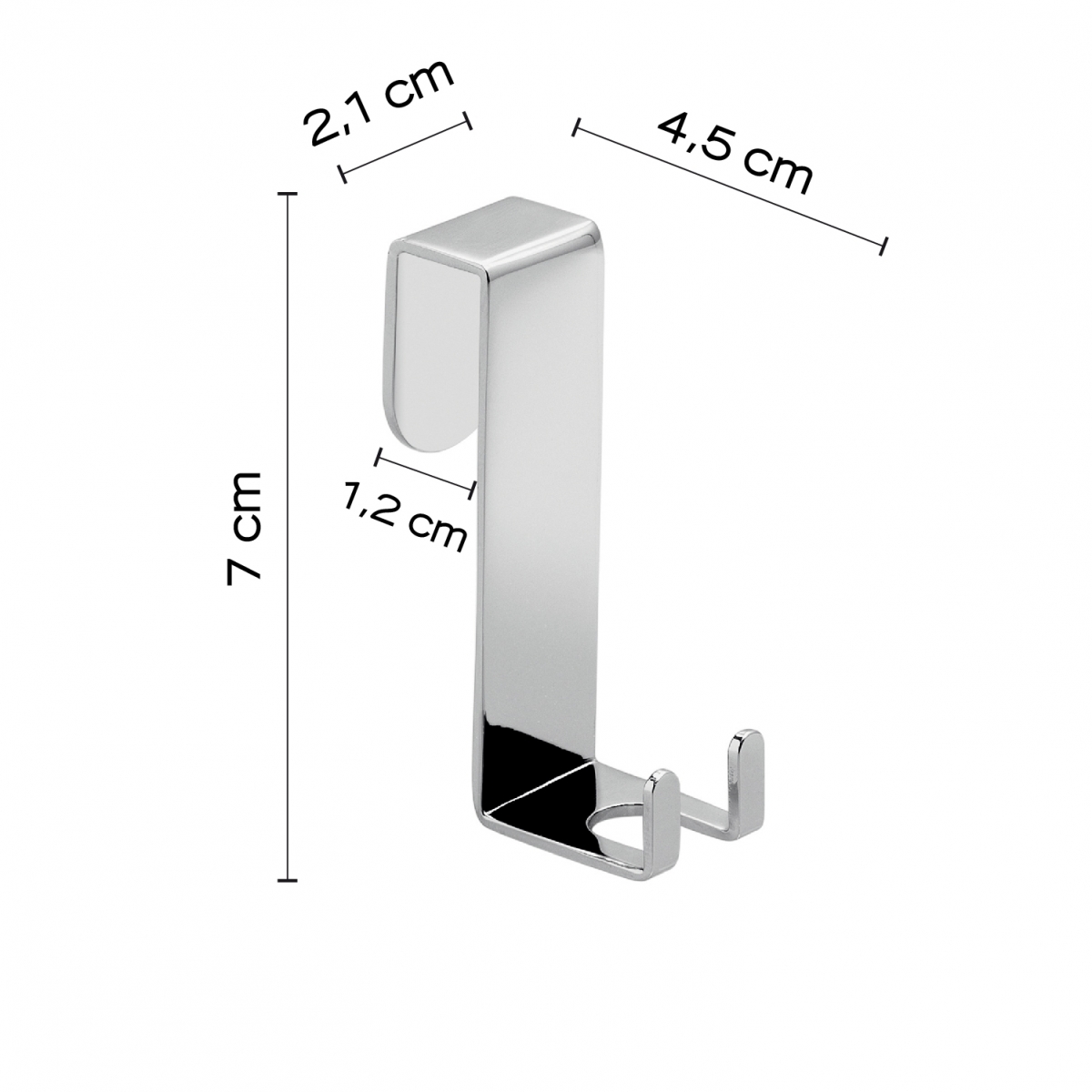 Détail de Thor Set 2 pcs. (nettoyant pour vitres, cintre) Chrome