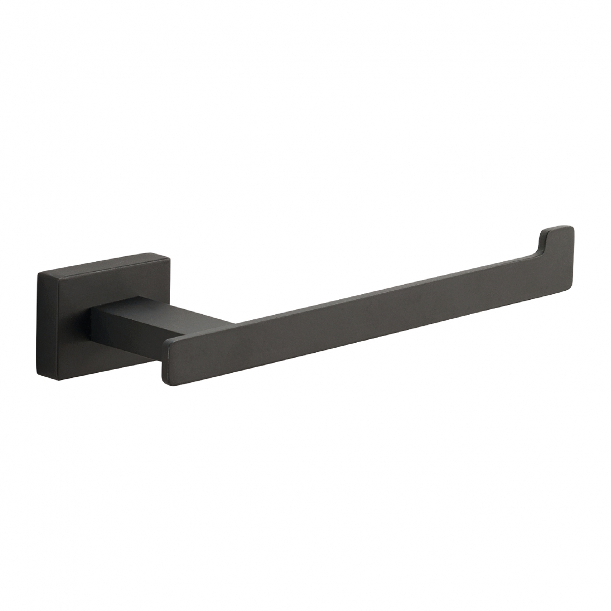 Ambient photos of Atena Set 4 Pz. (Towel rack 35Cm, Towel holder, Hanger, Ring) Matte Black [52142]