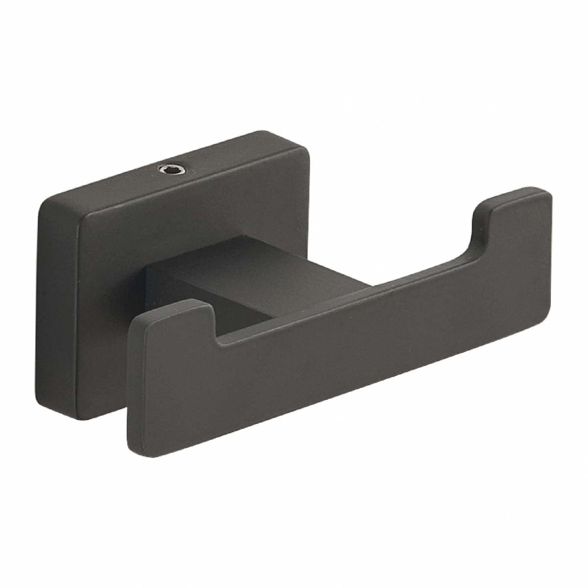 Ambient photos of Atena Set 4 Pz. (Towel rack 35Cm, Towel holder, Hanger, Ring) Matte Black [52144]