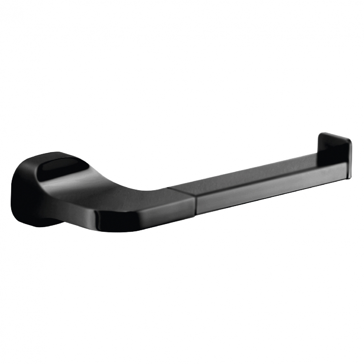 Ambient photos of Stelvio Set 4 Pz. (Towel rack 35Cm, Towel holder, Hanger, Ring) Matte Black [52162]