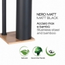 Fotos ambiente de Trilly Standing Column Natural-Matte Black [52196]